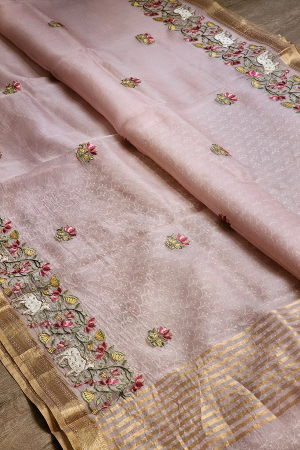 Organza Designer Saree